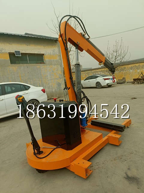 房山区自卸车厢随车吊 自制轮式四不像起重机 四驱平板吊 5吨 贵盛